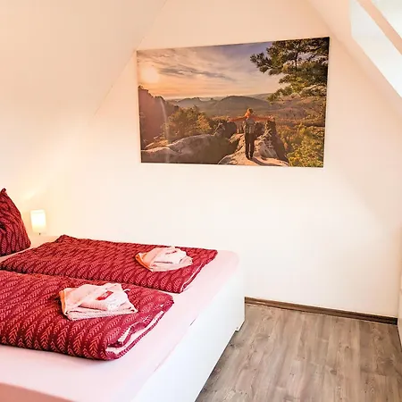Urlaubsmagie - Biberburg - Mit Balkon شقة Lichtenhain (Sebnitz)