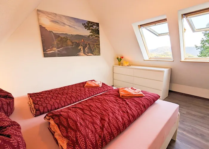 B7 - Urlaubsmagie Maisonette Mit Balkon Lichtenhain (Sebnitz)